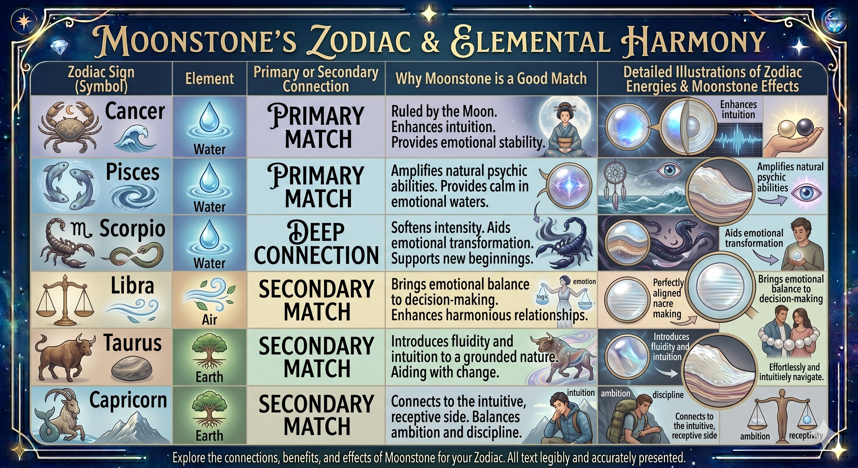 Why Moonstone is a Good Match